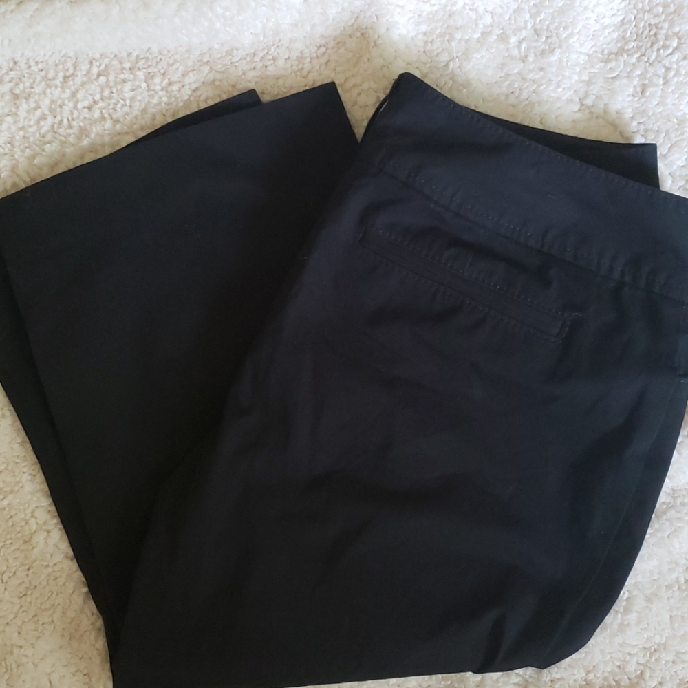 Banana republic black capri